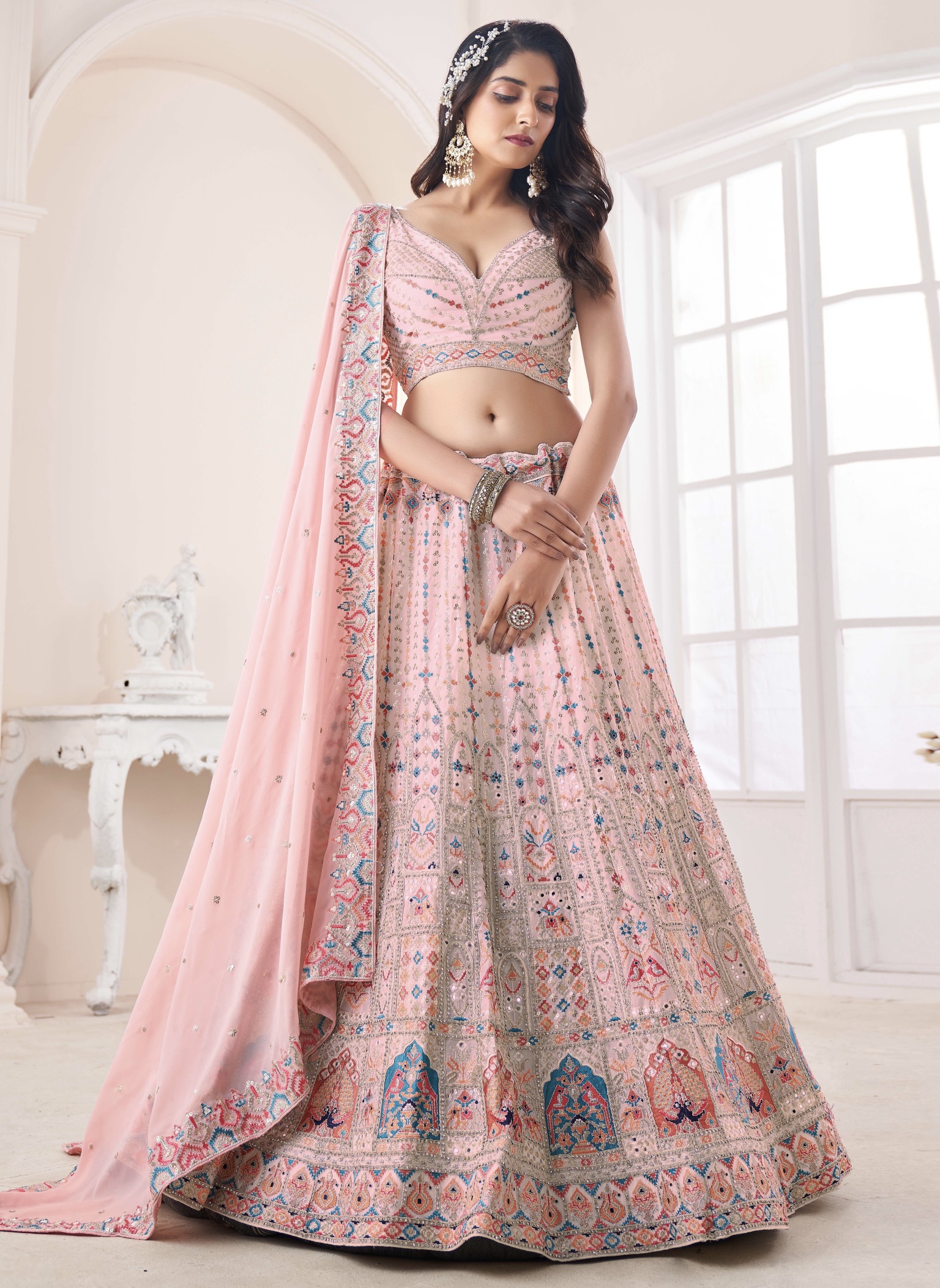 Party lehenga choli hotsell