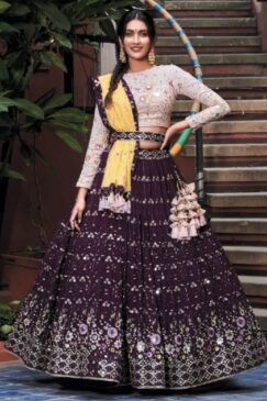 Full Sleeve Lehenga Choli Clothing Indian Designer Fashion Store
