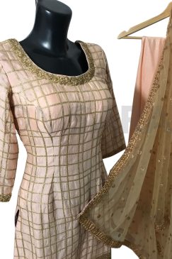 Alternative view of Ready To Wear Light Pink Churidar Suit