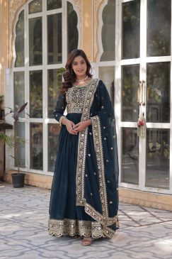 Morptich Color Beautiful Premium Designer Readymade Gown Collections