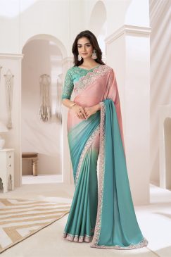 Pioneer shaded chiffon in dual tone color