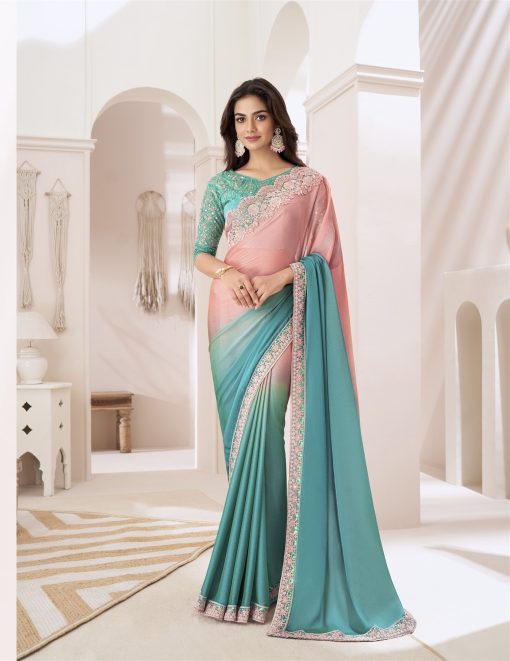 Pioneer shaded chiffon in dual tone color