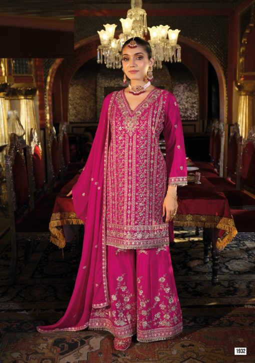 Pink Color Beautiful Partywear Dress