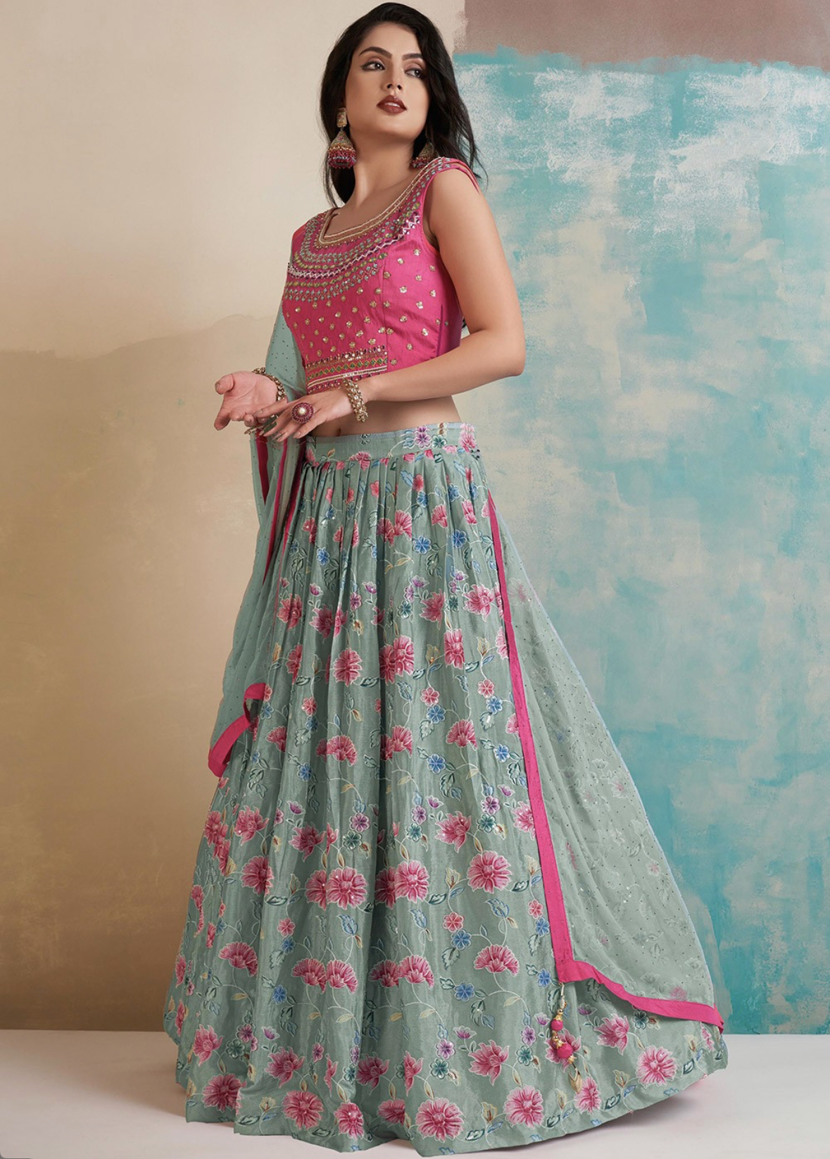 Blue Party Wear Lehenga Choli Lehengas Designer Collection
