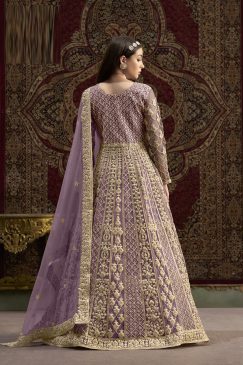 Alternative view of Designer Wedding Wear Anarkali Gown