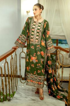 Beautiful PArtywear Dress in Chinon Silk Fabric