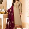 Prachi Desai Yellow Georgette Straight Suit