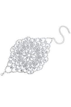 Wrap Crystal Glove Style Bracelet
