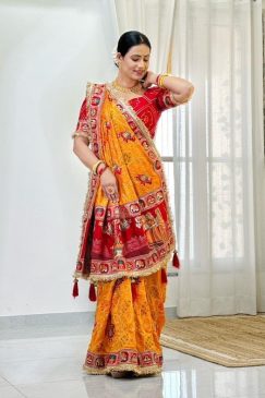 Alternative view of Special Saree For Wedding And Festival Wear