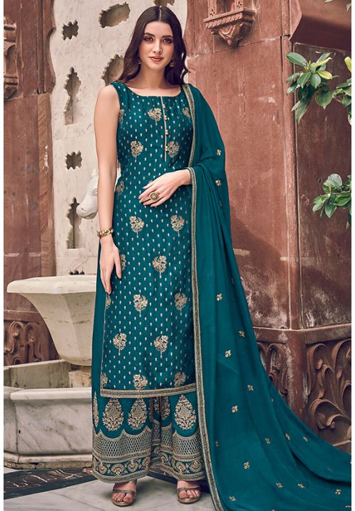 party wear palazzo suits