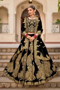 Black Color Lehenga Choli For Family Function
