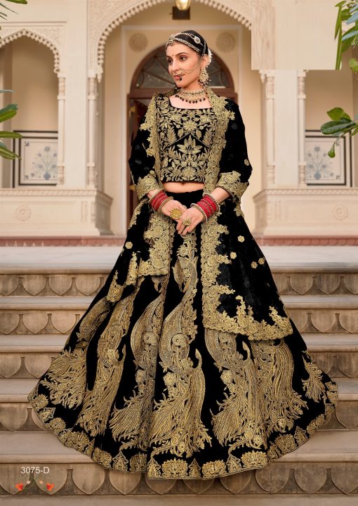 Black Color Lehenga Choli For Family Function