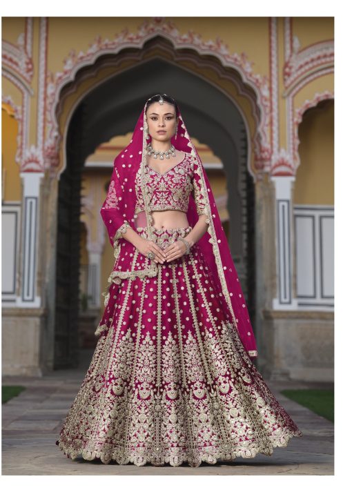 Maroon Color Beautiful Lehenga Choli For wedding and Upcoming Season