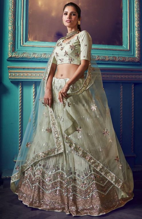 sangeet lehengas online