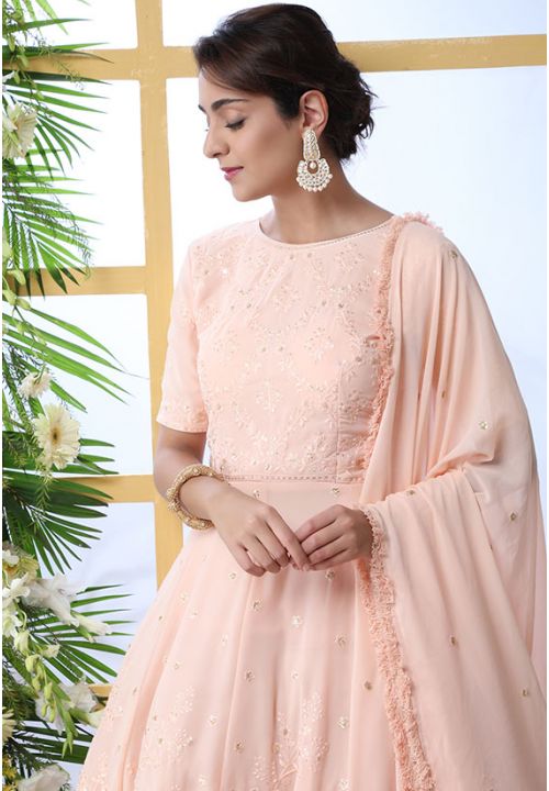 georgette frock