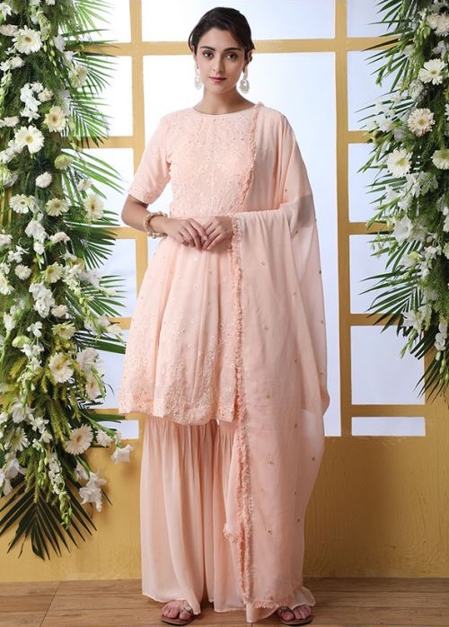 palazzo and frock