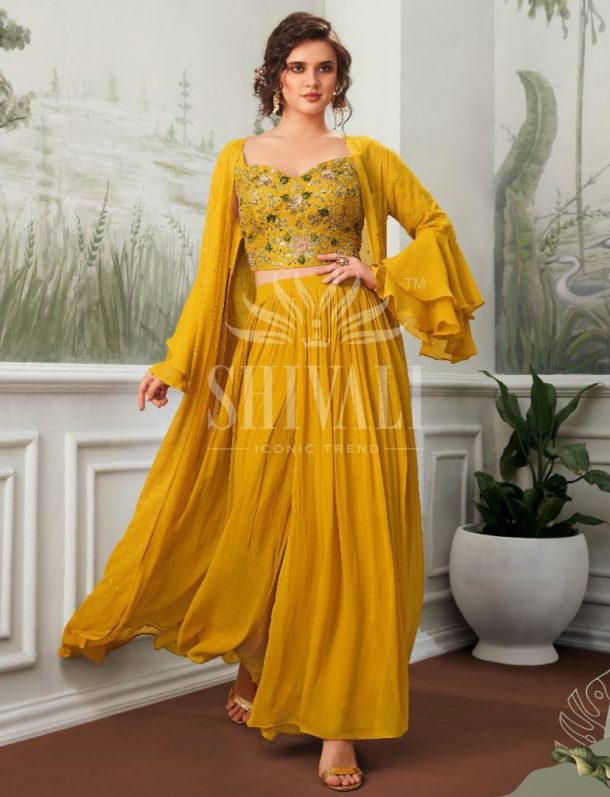 crop top salwar suit