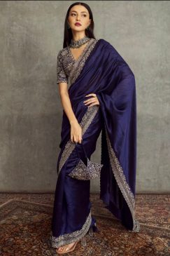 Beautiful Partywear Designer Sequins Saree