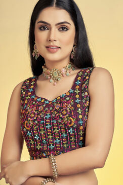 Alternative view of Black Party Wear Lehenga Choli