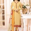 Prachi Desai Yellow Georgette Straight Suit