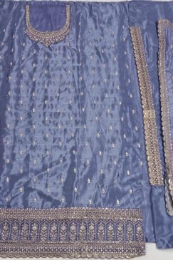 Alternative view of Trending Design Fancy Chinon Fabric Partywear Dress