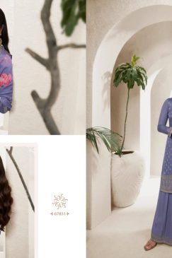 Trending Design Fancy Chinon Fabric Partywear Dress