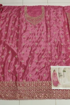 Alternative view of Trending Design Fancy Chinon Fabric Partywear Dress