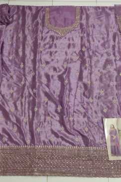 Alternative view of Trending Design Fancy Chinon Fabric Partywear Dress