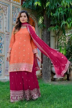 Alternative view of Beautiful Partywear Sharara Suit