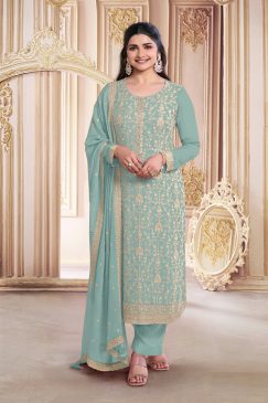 Beautiful Party Wear Suit in Georgette Fabric