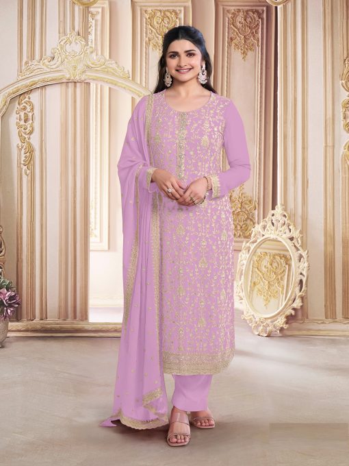 Party Wear Suit in Georgette Fabric