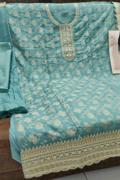 Alternative view of Firozo Color Beautiful Dress in Jacquard FAbric