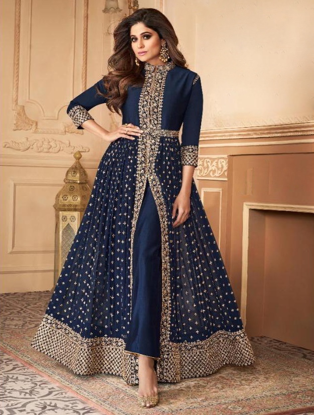 Front slit on sale salwar suit