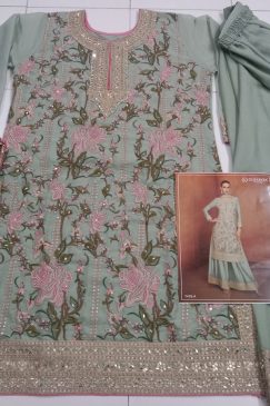 Alternative view of Partywear Georgette Fabric Dress Buy it now