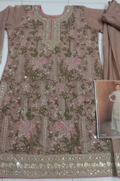 Alternative view of Partywear Georgette Fabric Dress Buy it now