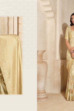 Alternative view of Beautiful Fancy Silk Saree For Wedding Function