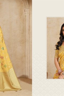 Alternative view of Beautiful Fancy Silk Saree For Wedding Function