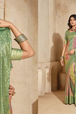 Alternative view of Beautiful Fancy Silk Saree For Wedding Function