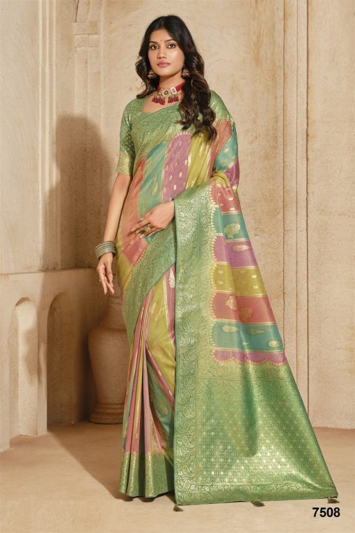 Beautiful Fancy Silk Saree For Wedding Function