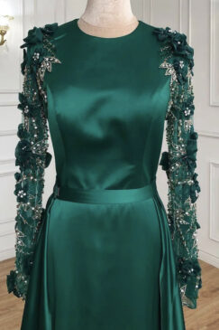 Alternative view of Luxury A-Line Beaded Moroccan Evening Dress