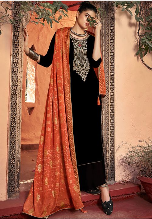 party wear palazzo suits