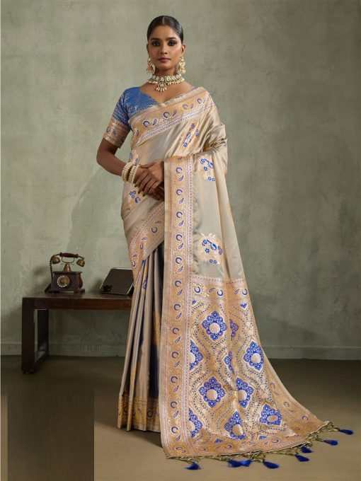 Party Wear and Festival Wear Beautiful Satin Silk Fabric Saree