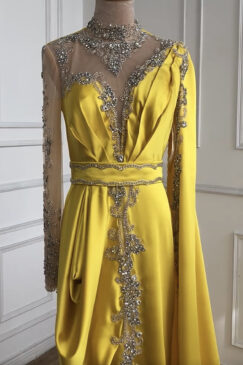 Alternative view of Luxury A-Line Beaded Evening Dress
