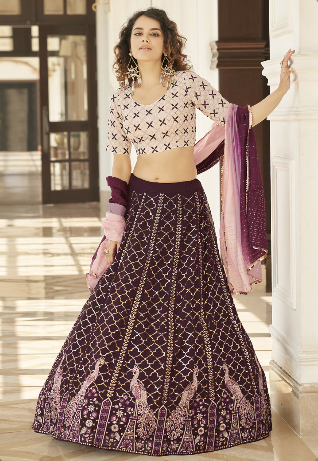 Lehenga choli designer collection top