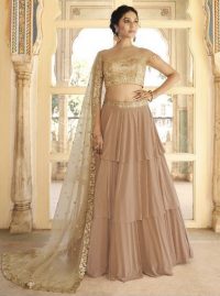 chocolate lehenga