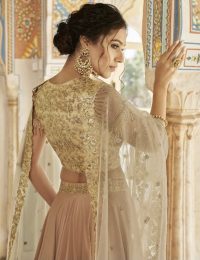 chocolate lehenga