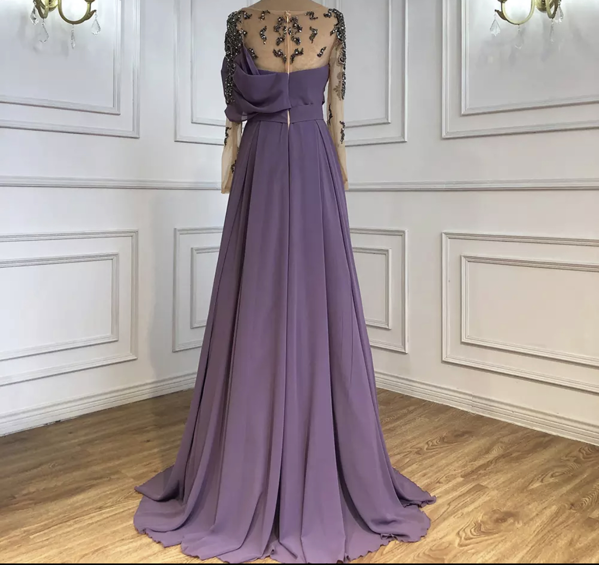 Cheap purple evening gowns online