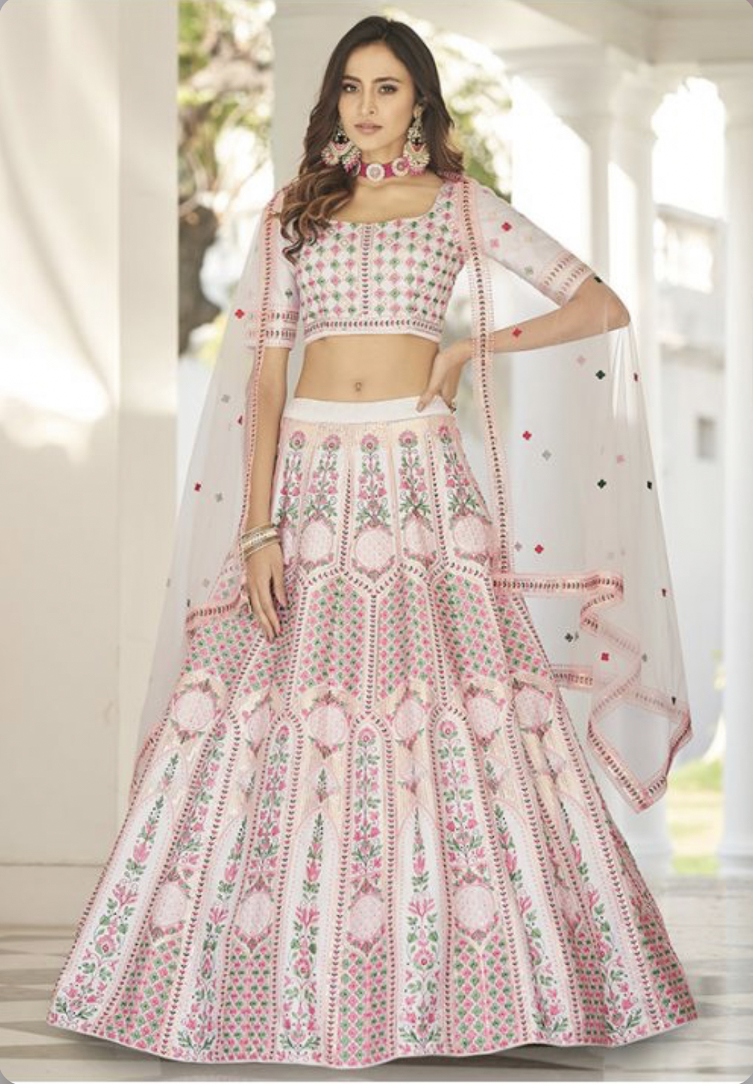 Ghagra choli clearance for sangeet