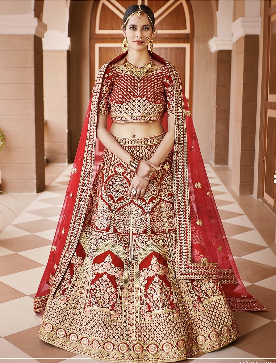 Bridal lehenga under 2000 discount