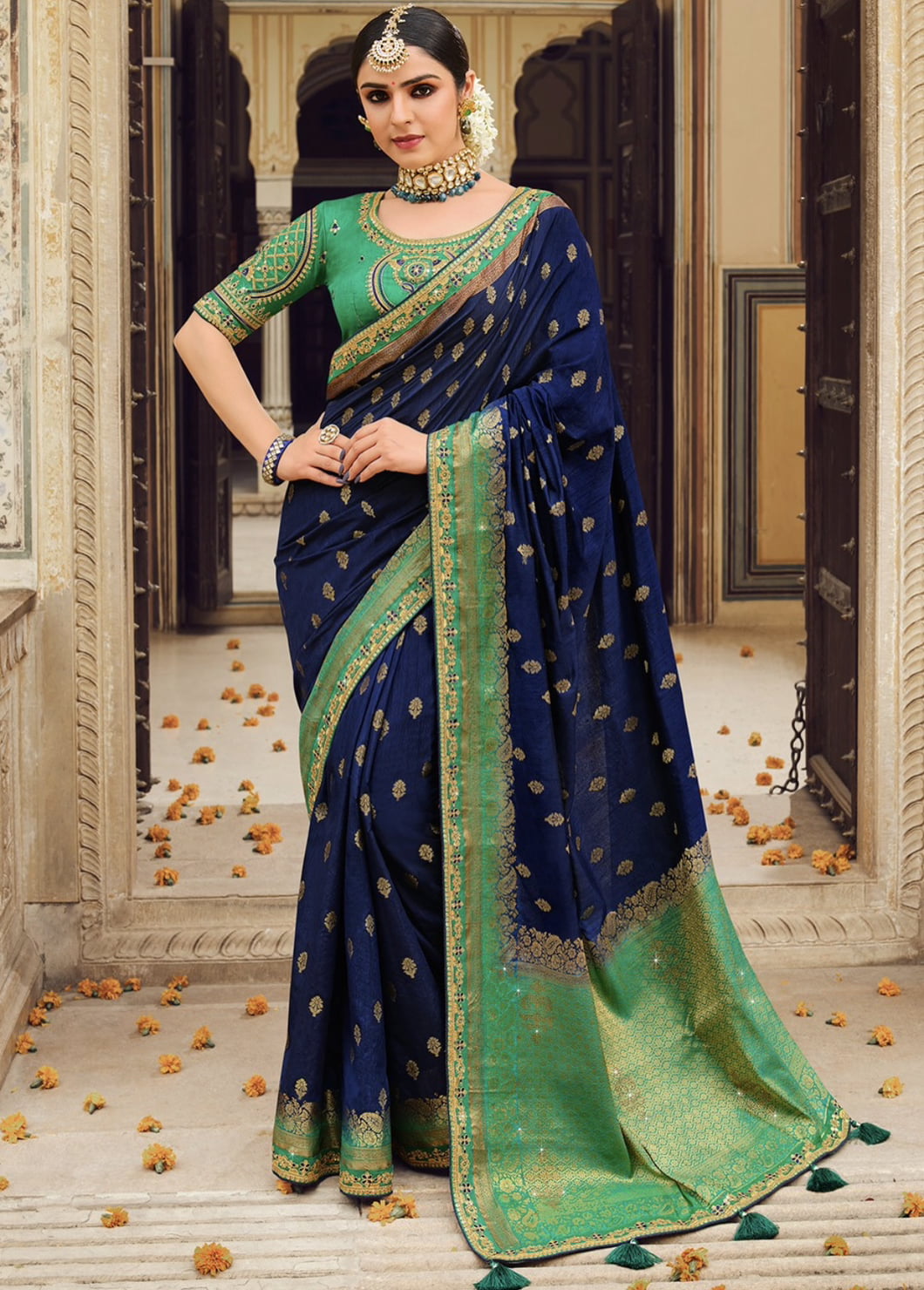 Beautiful wedding deals saree collection